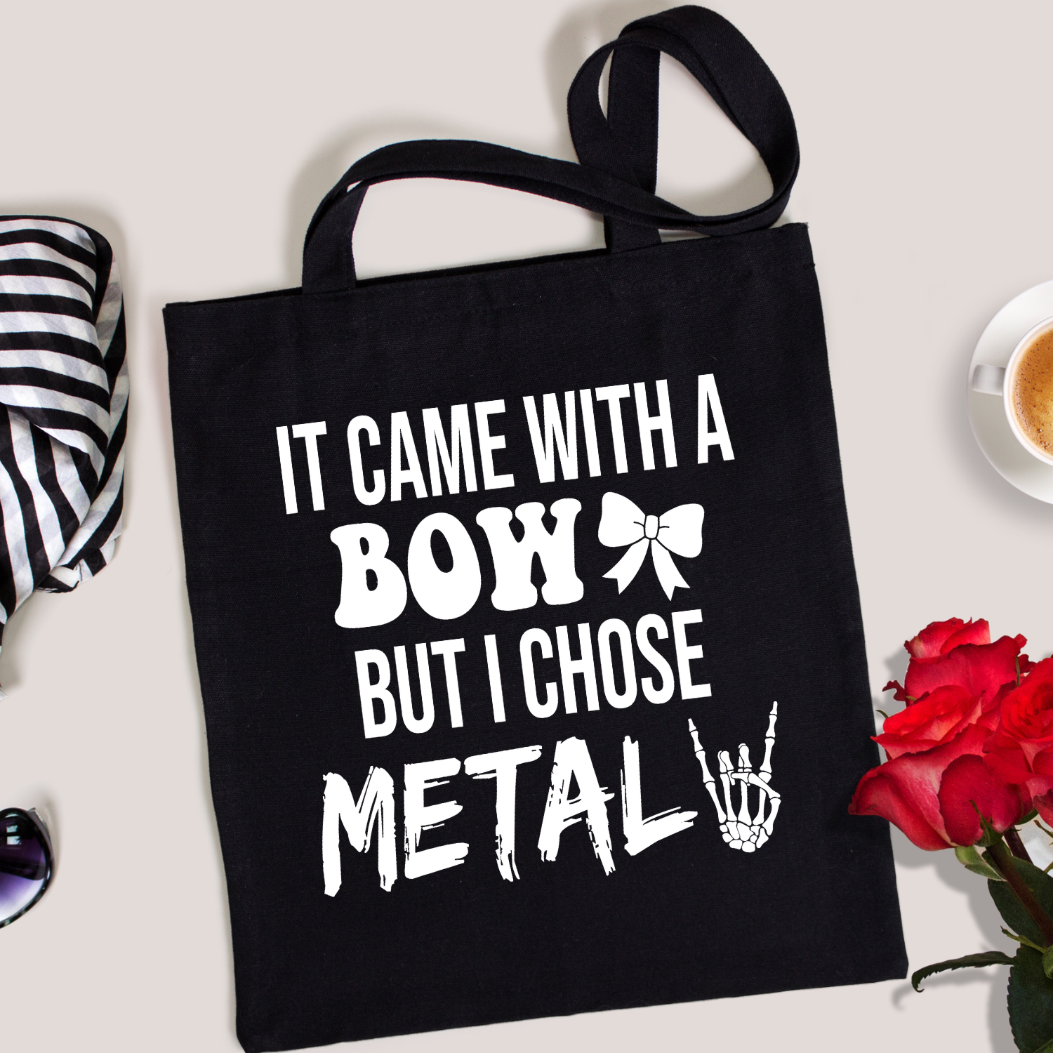 I Chose Metal || Tote Bag