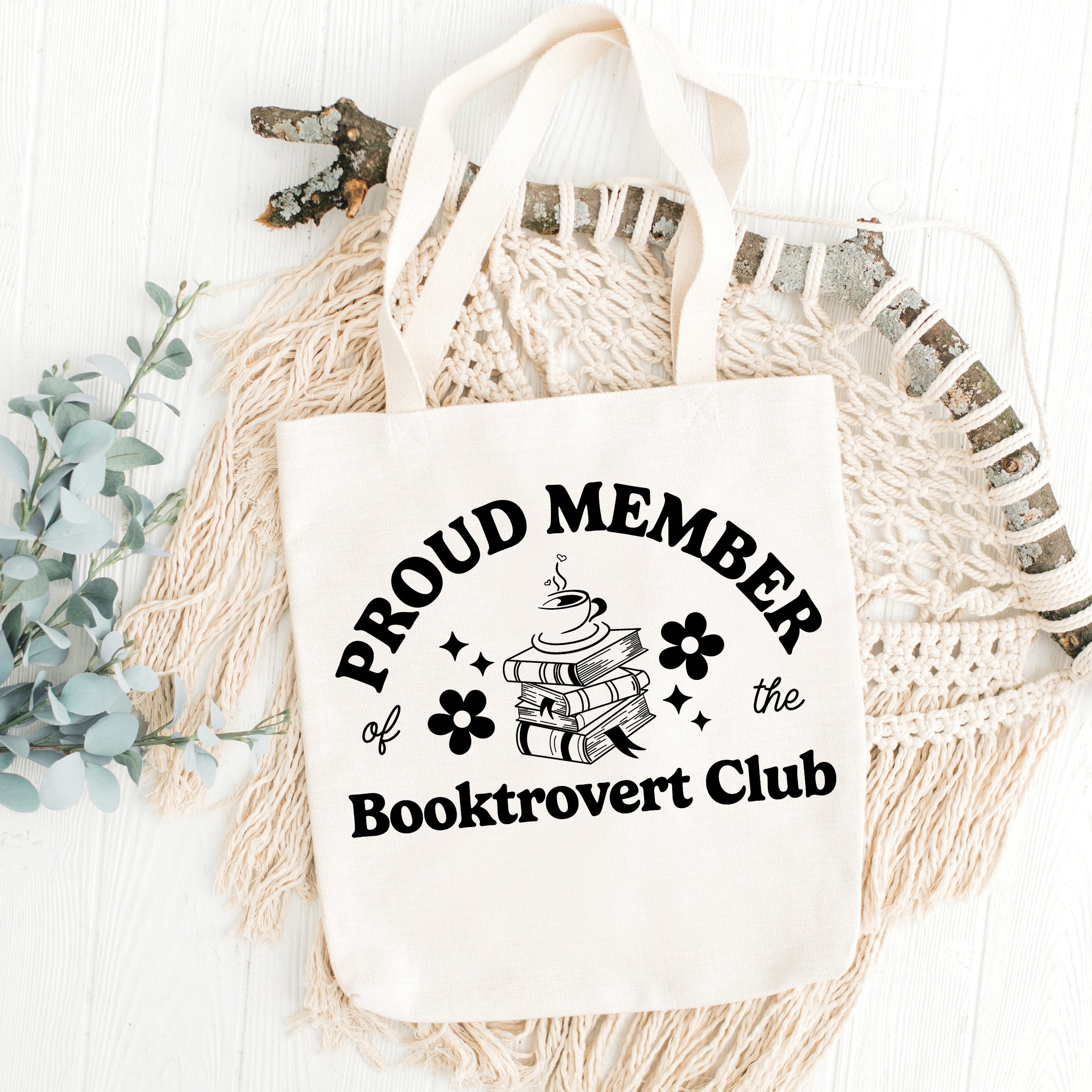 Booktrovert || Tote Bag