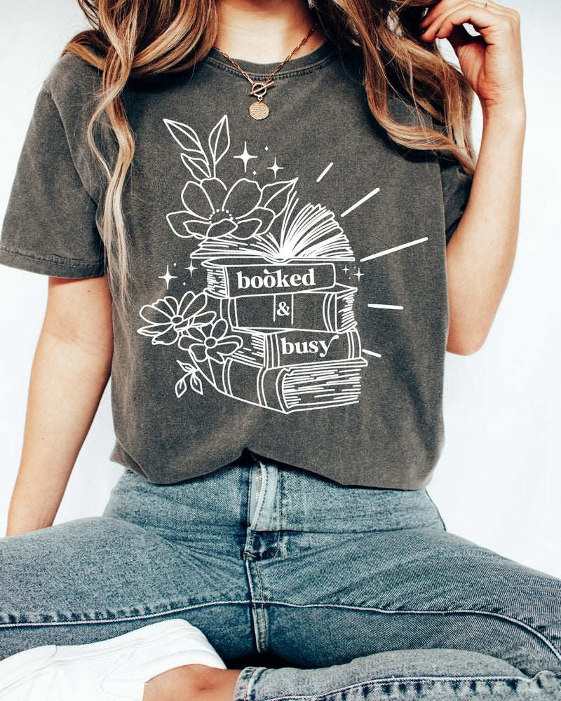 Booked and Busy || Tee