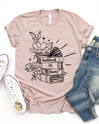 Booked and Busy || Tee