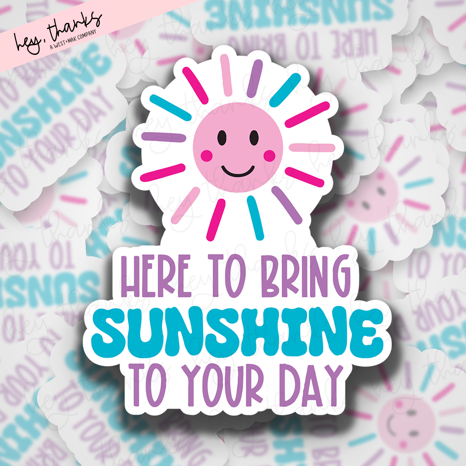 Bring Your Sunshine || Packaging Stickers