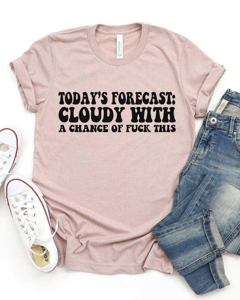 Today's Forecast || Adult Short Sleeve