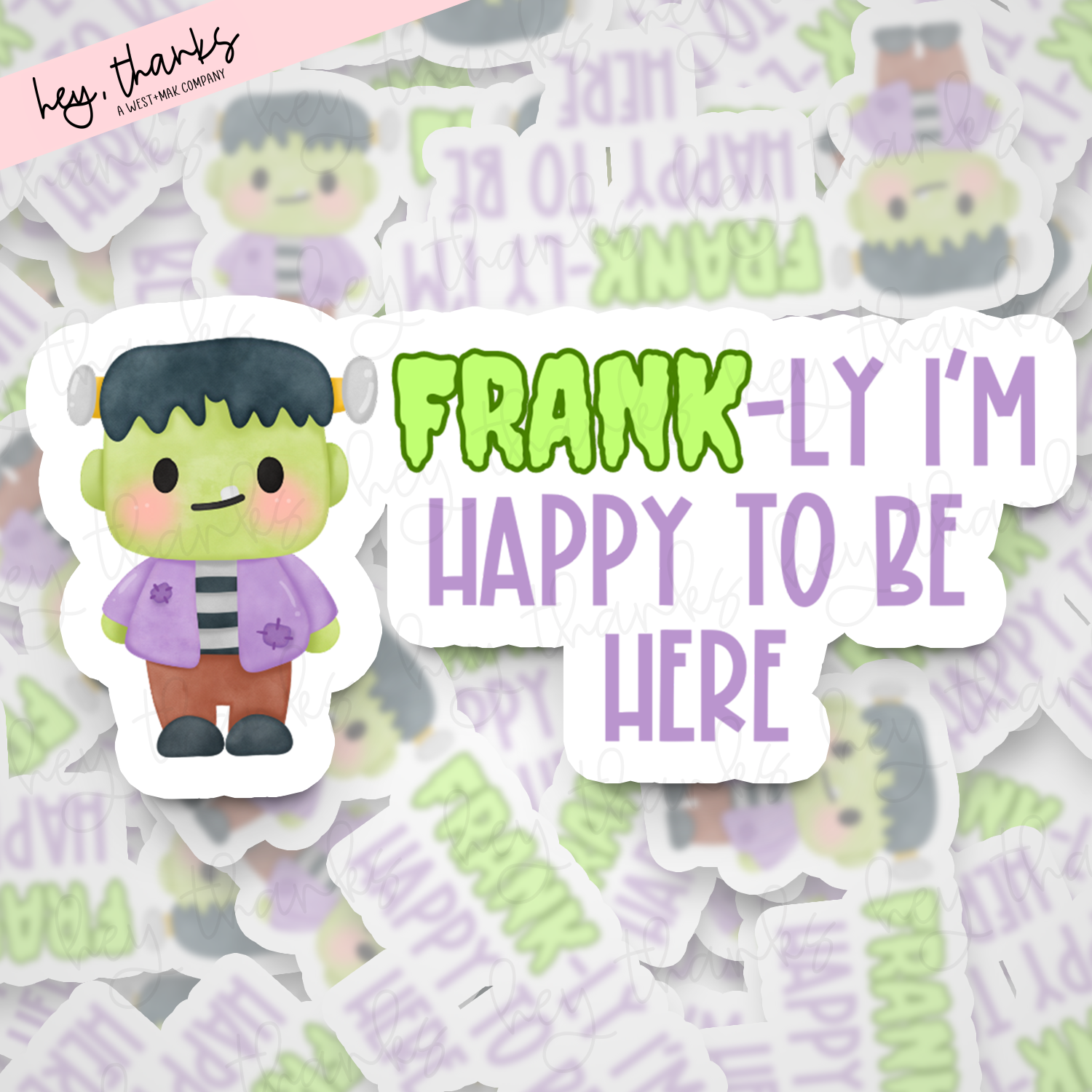 Frankly || Packaging Stickers