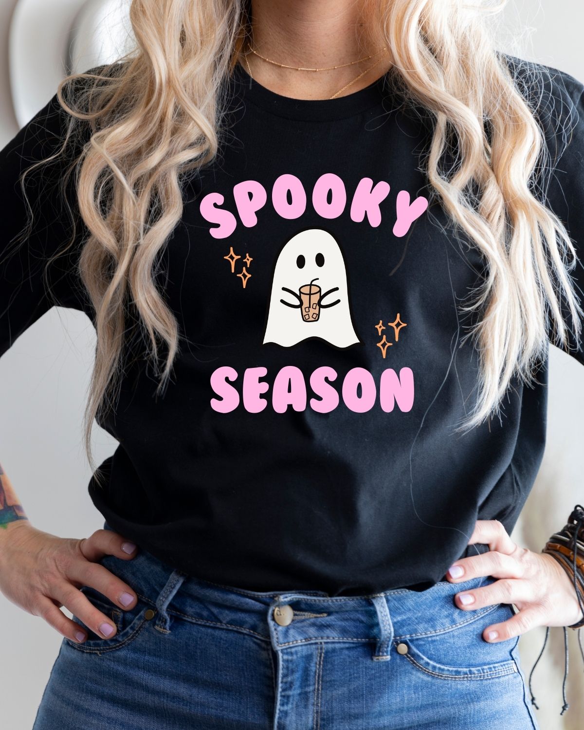 Ghosty Spooky Season | Adult Short Sleeve