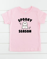 Ghosty Spooky Season || Kid's Short Sleeve Tee