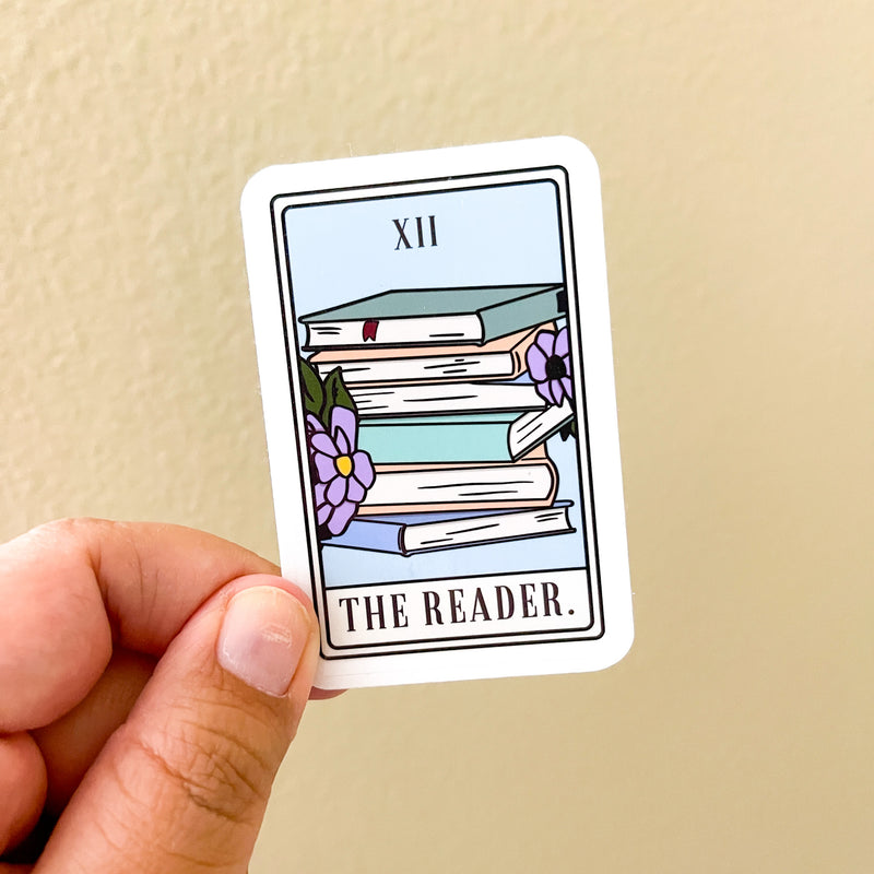 The Reader Tarot || Vinyl Sticker