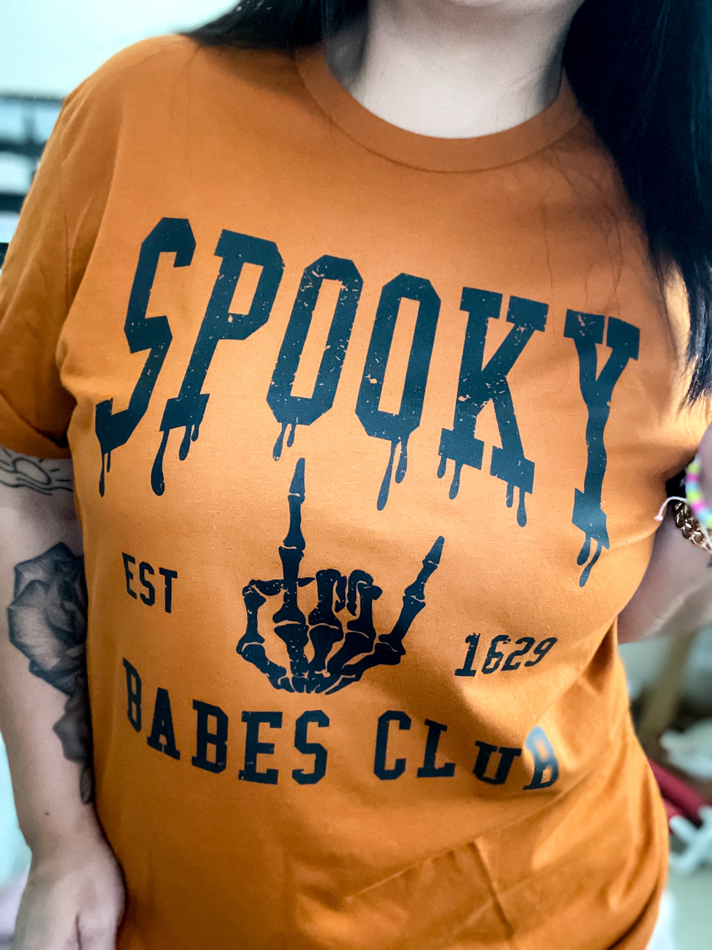 Spooky Babes Club || Adult Short Sleeve