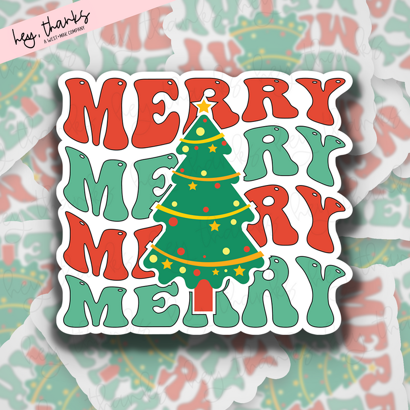 Merry Stack || Packaging Stickers