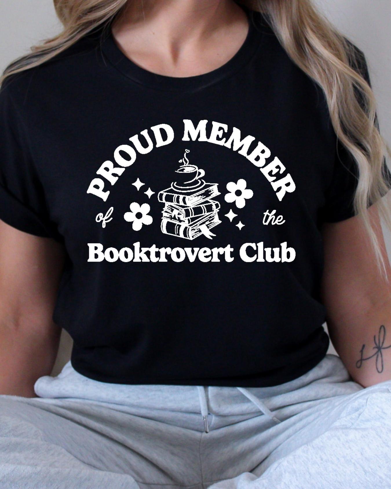 Booktrovert Club || Tee