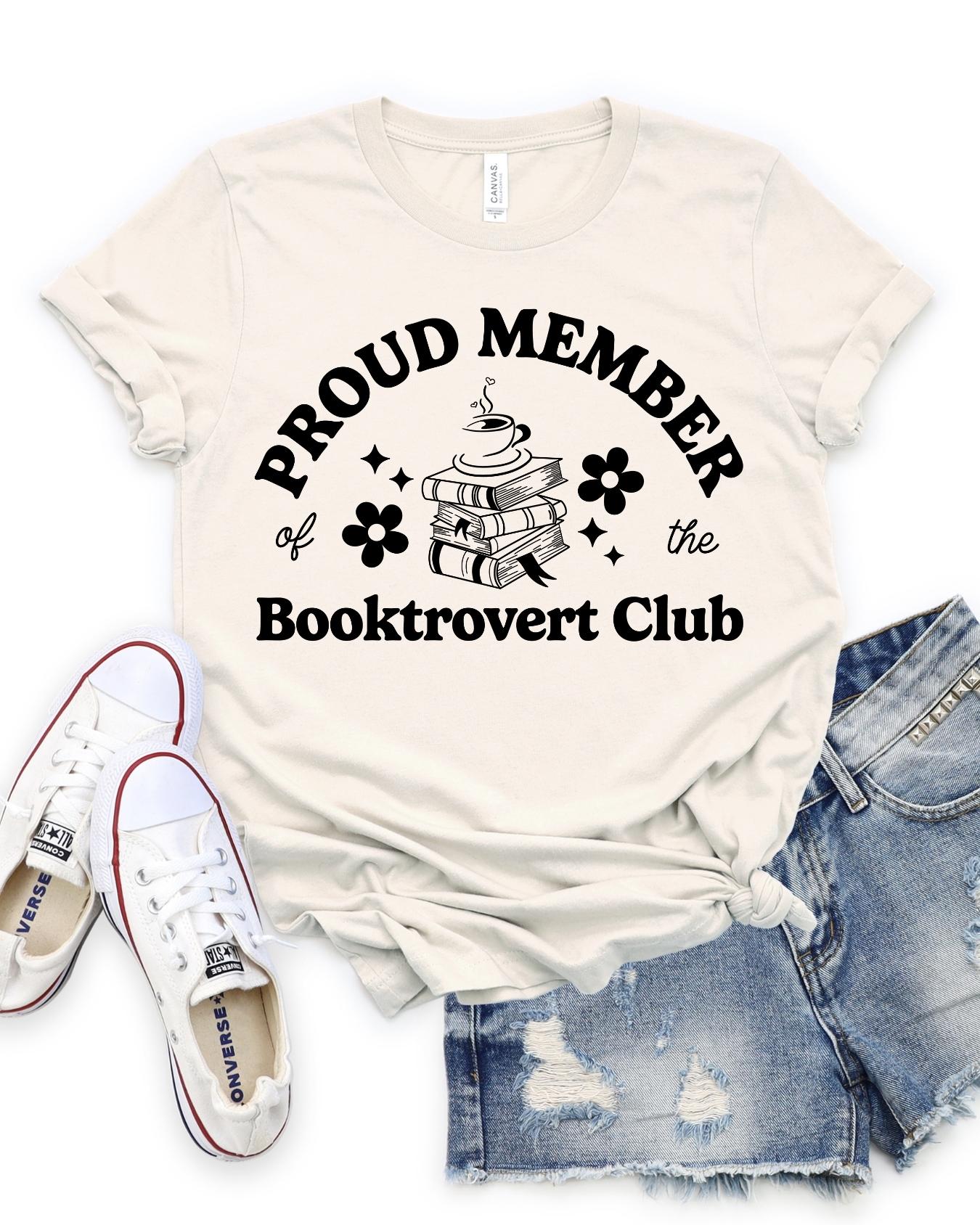 Booktrovert Club || Tee