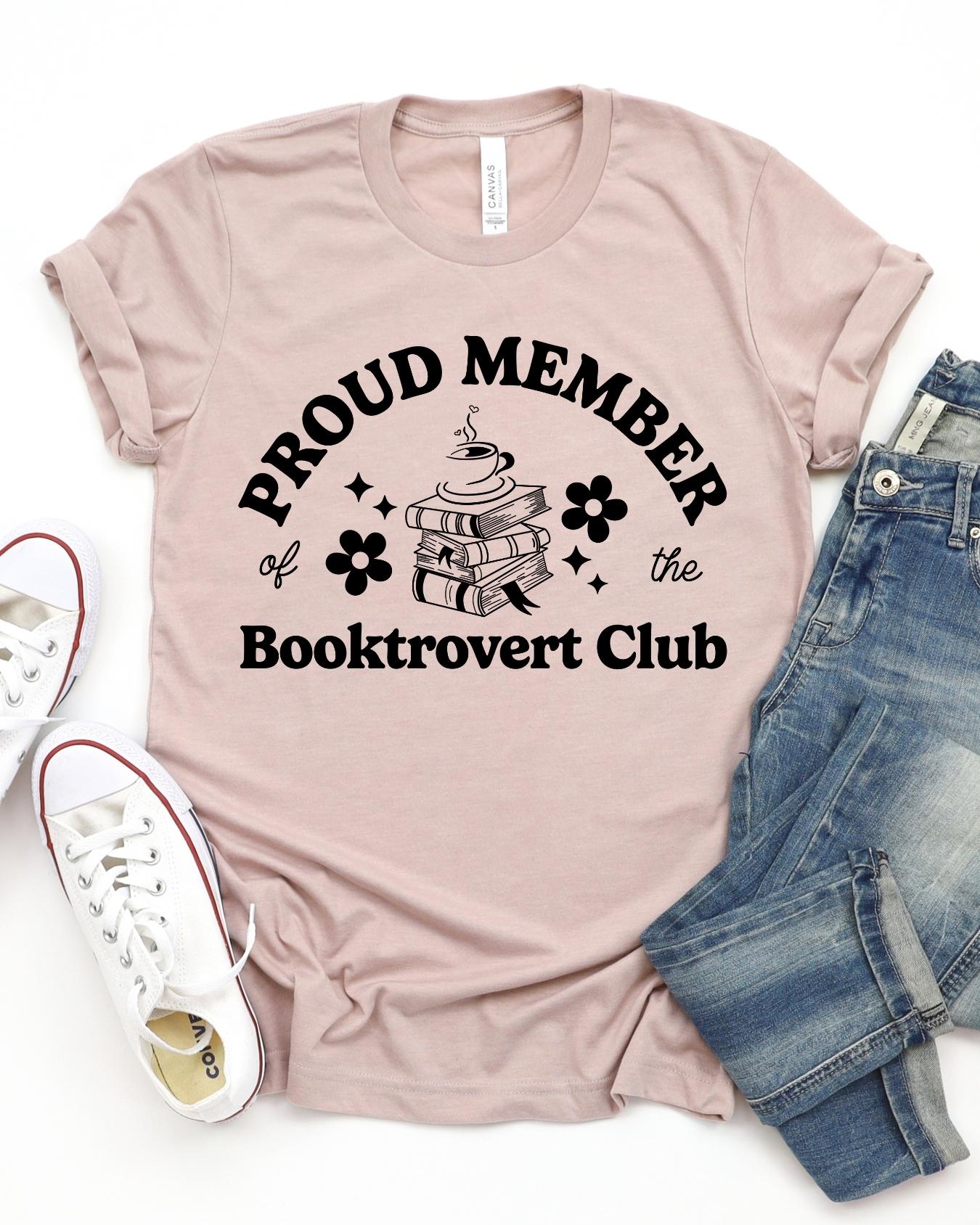 Booktrovert Club || Tee