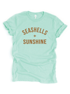 Seashells + Sunshine || Adult Tee