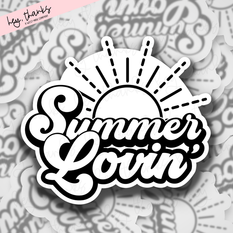 Summer Lovin || Packaging Stickers