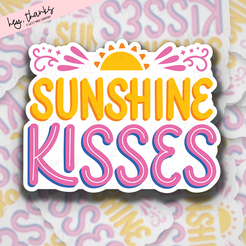 Sunshine Kisses || Packaging Stickers