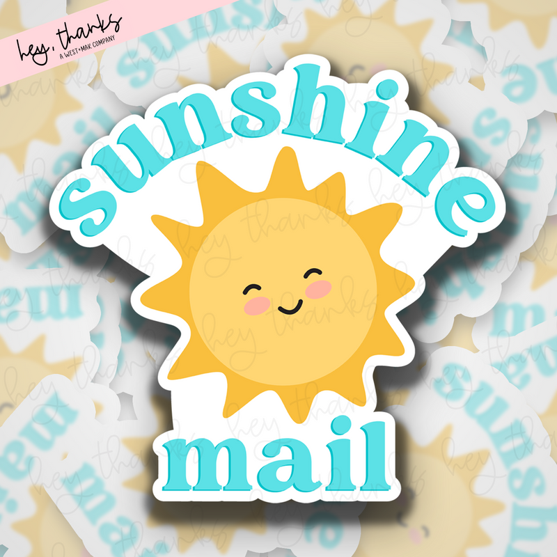 Sunshine Mail || Packaging Stickers