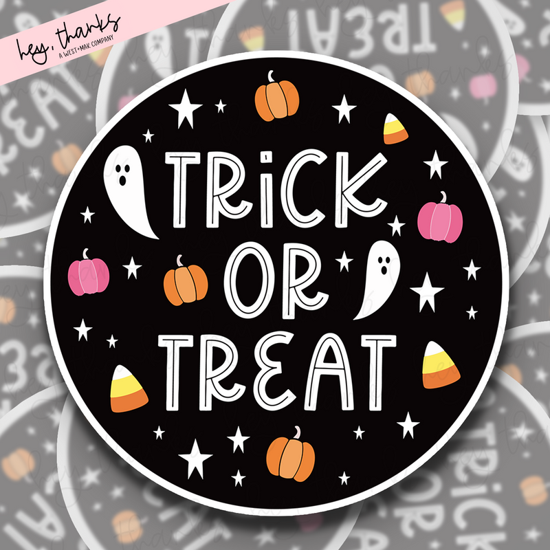Trick or Treat || Packaging Stickers