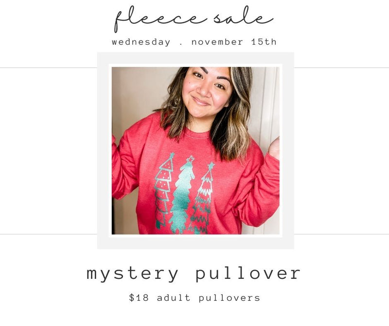 $18 Mystery Adult Pullover