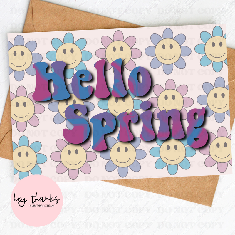 Hello Spring || Insert Cards