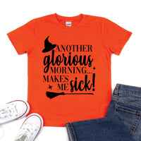 Another Glorious Morning - Kid's Orange Short Sleeve Tee - West+Mak