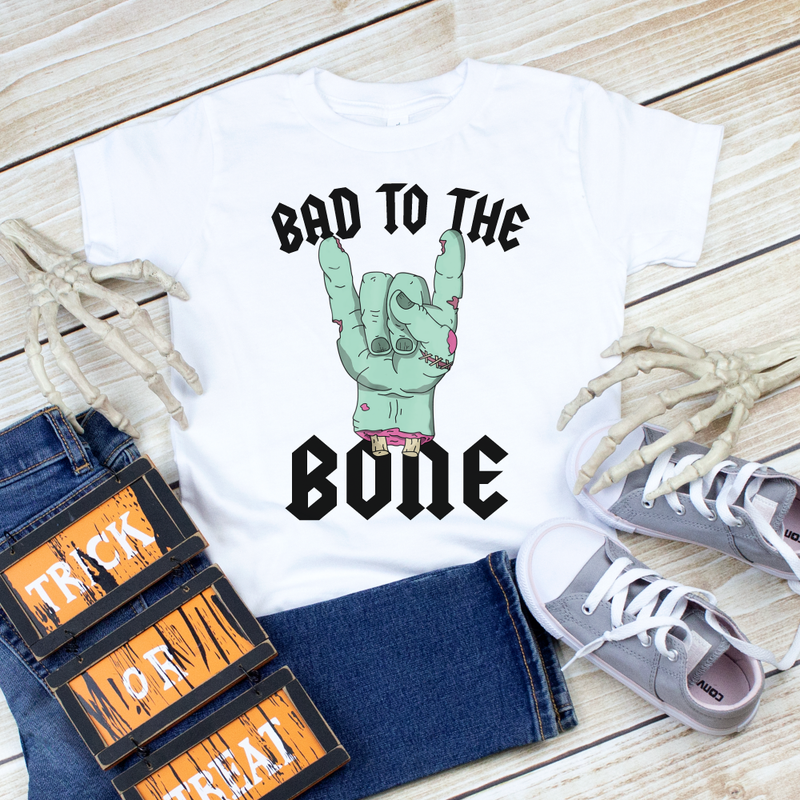 Bad to the Bone || Kids Short Sleeve Tee