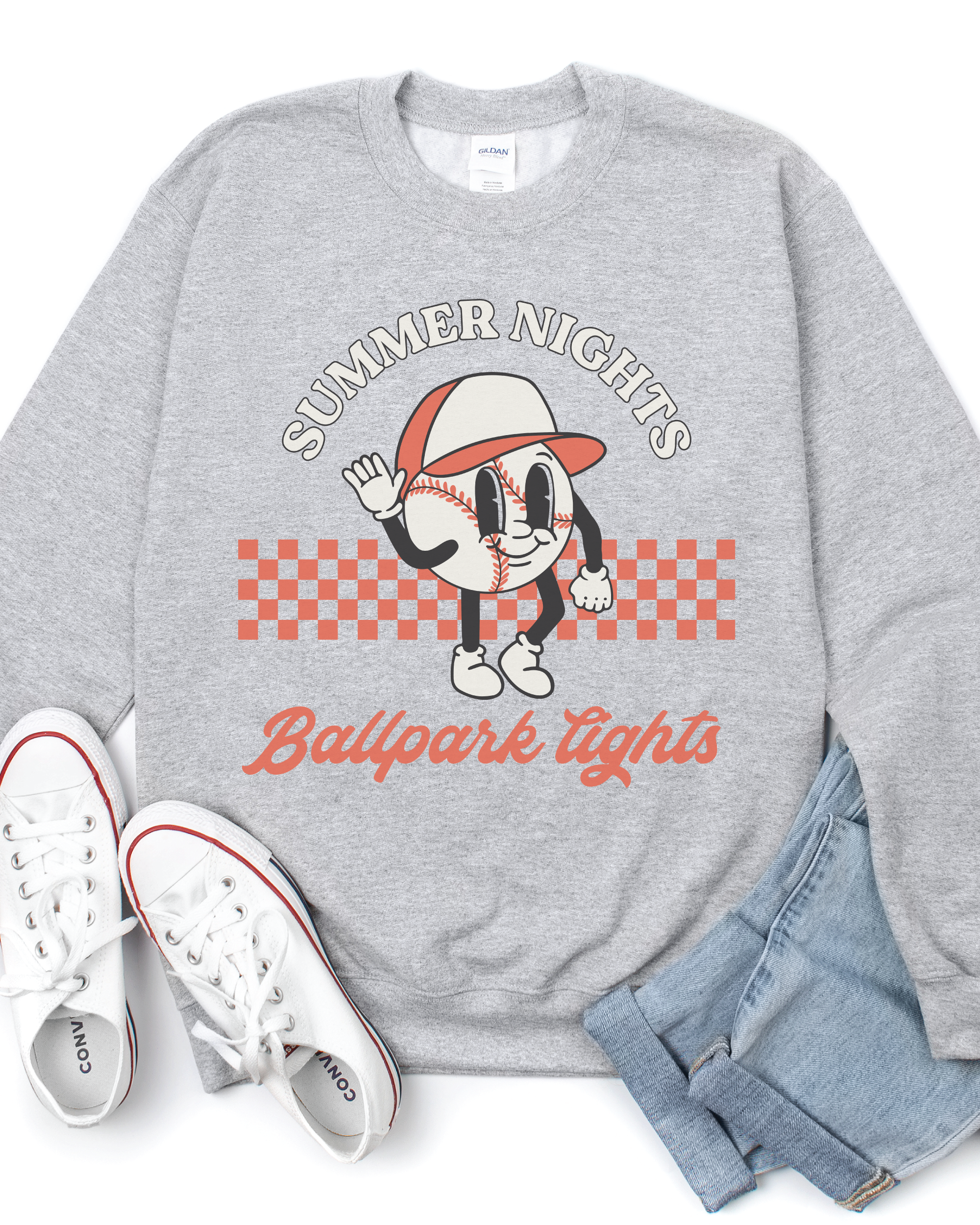 Summer Nights Ballpark Lights || Adult