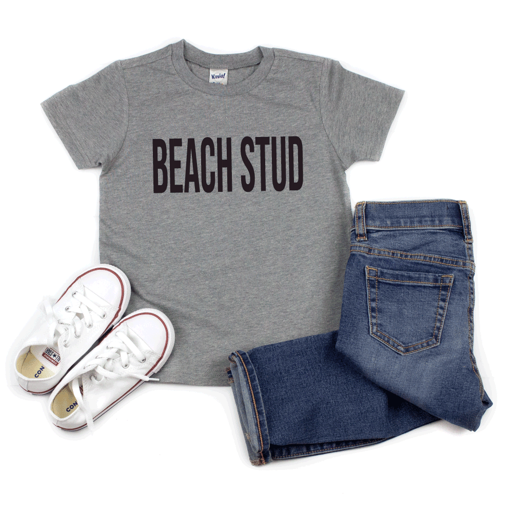 Beach Stud  - Kids Short Sleeve Tee