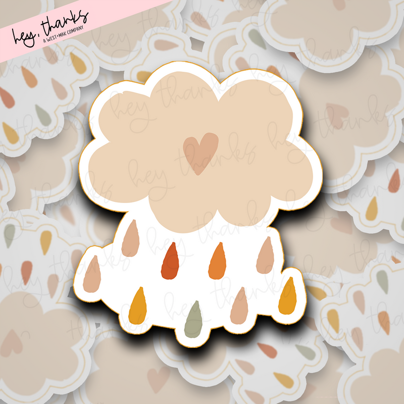 Rain Cloud | Packaging Stickers