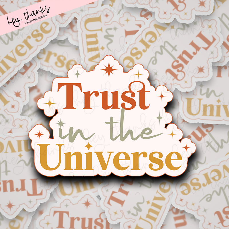 Trust the Universe | Packaging Stickers