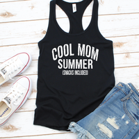 Cool Mom Summer || Women's Racerback Tank