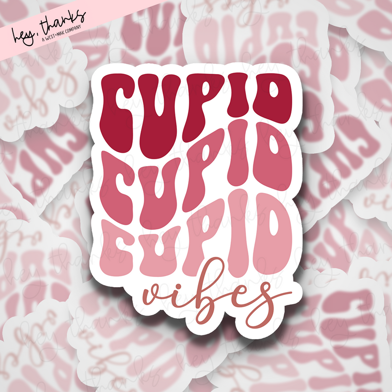 Cupid Vibes || Packaging Stickers