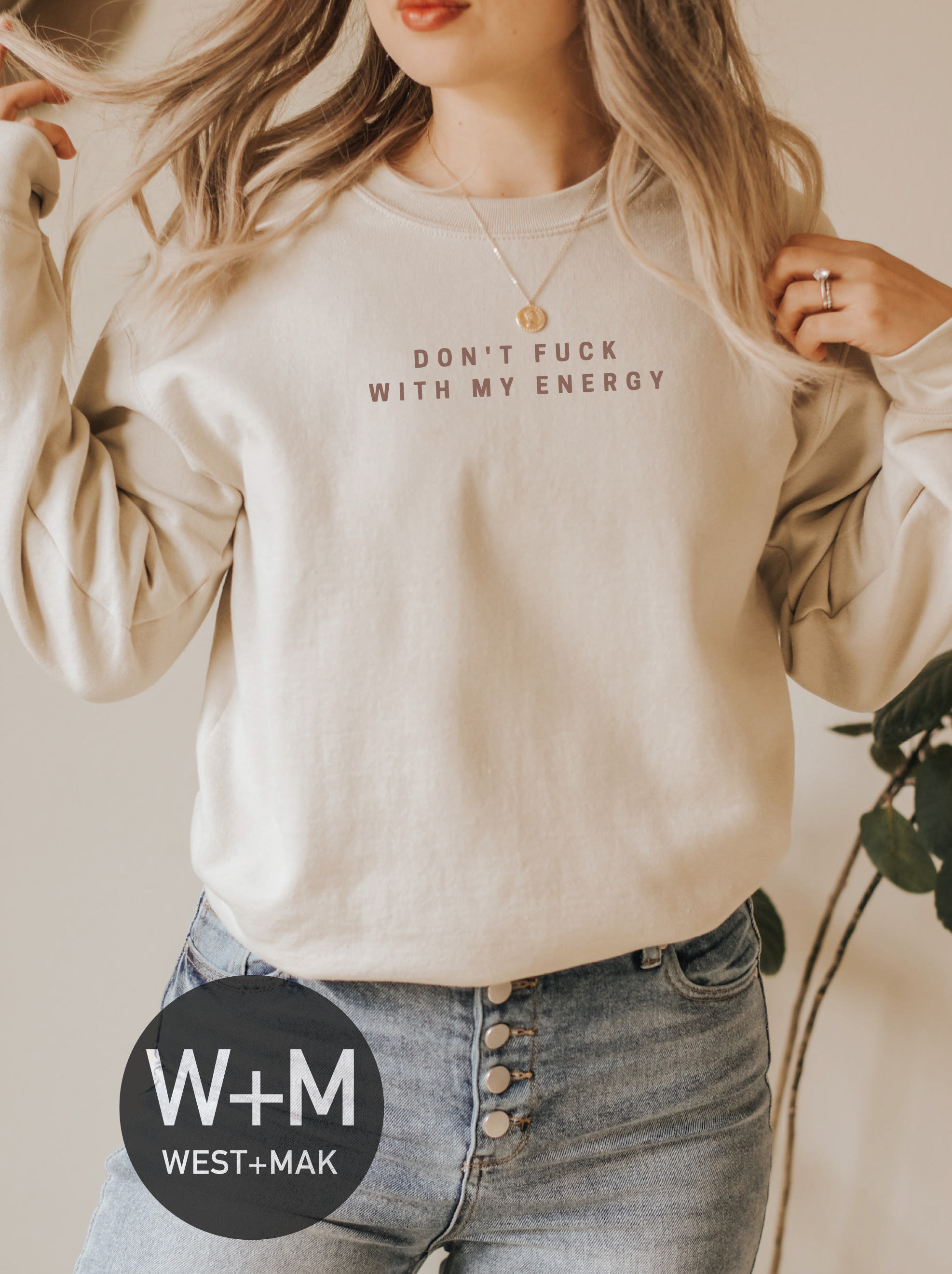 Don't Fuck with My Energy || Adult Fleece Pullover