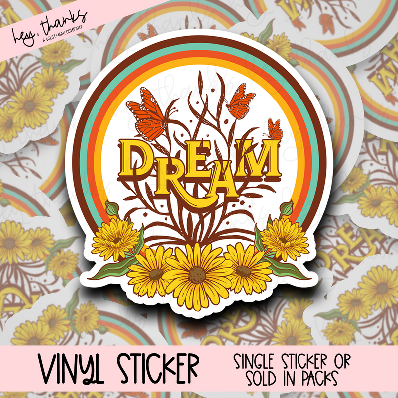Dream - Vinyl Sticker