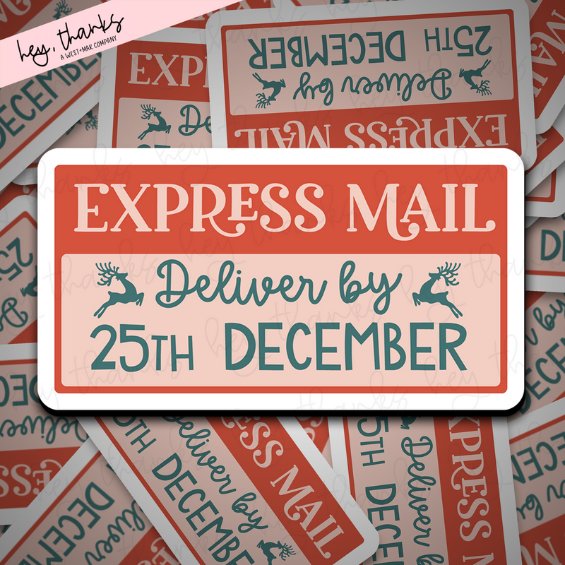 Express Mail || Packaging Stickers