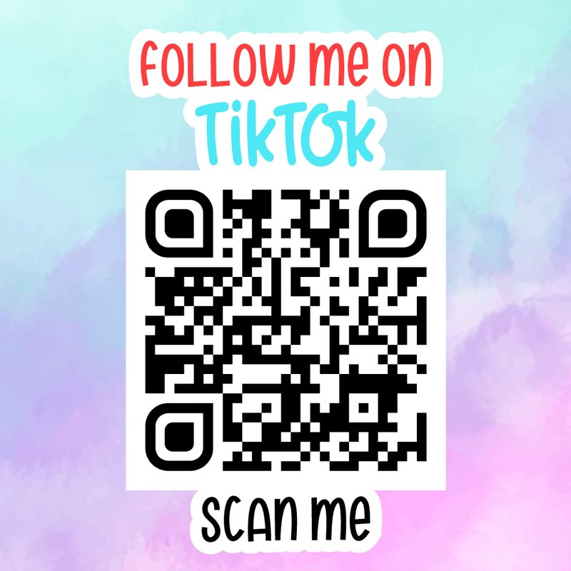 Follow Me On TikTok QR Code