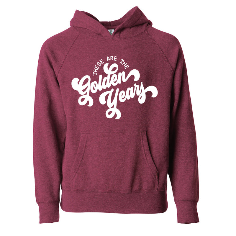 These are the Golden Years - Adult Pullover Hoodie - West+Mak