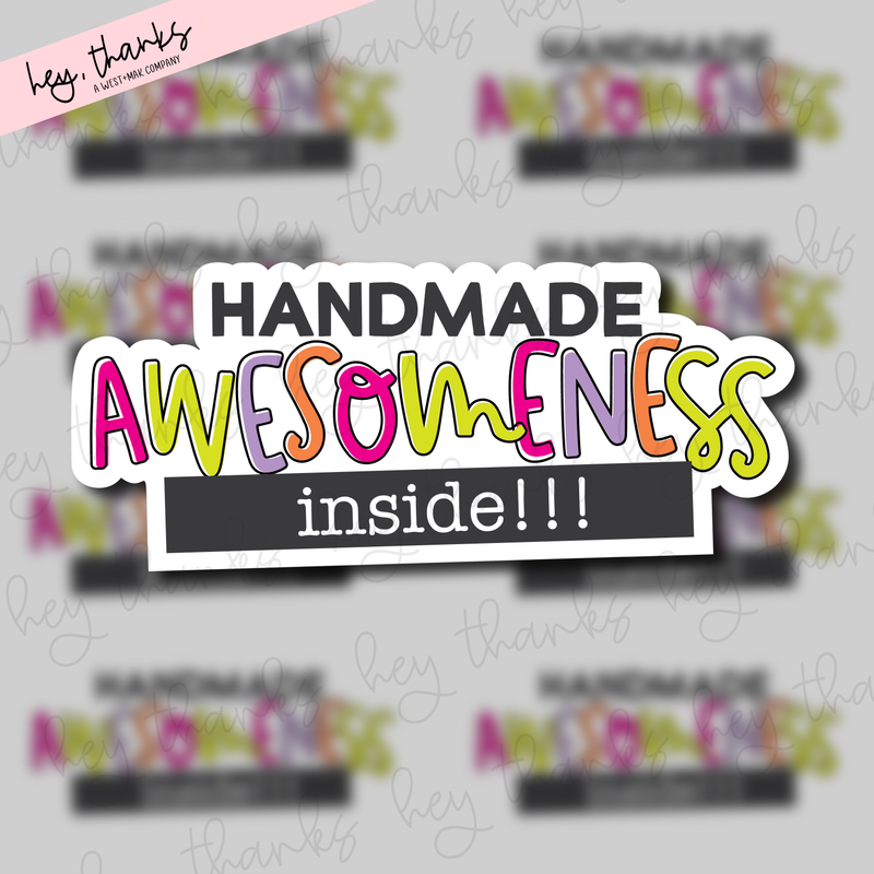Handmade Awesomeness Inside