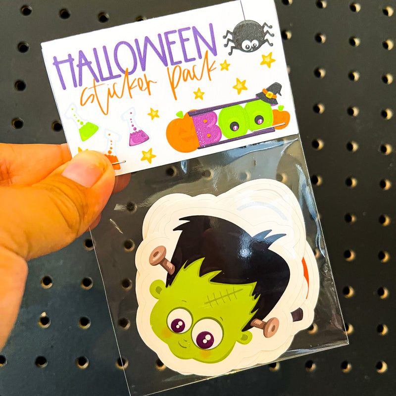 Halloween Kids Sticker Pack