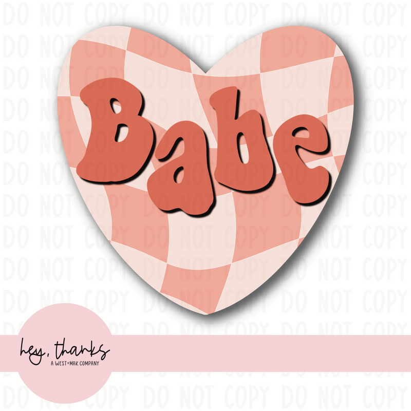 Babe || Packaging Stickers
