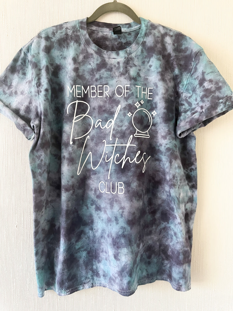 Member of the Bad Witches Club Tie Dye || Adult Unisex Tee