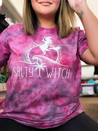 Salty Witch Tie Dye - Adult Unisex Tee