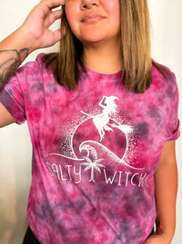 Salty Witch Tie Dye - Adult Unisex Tee