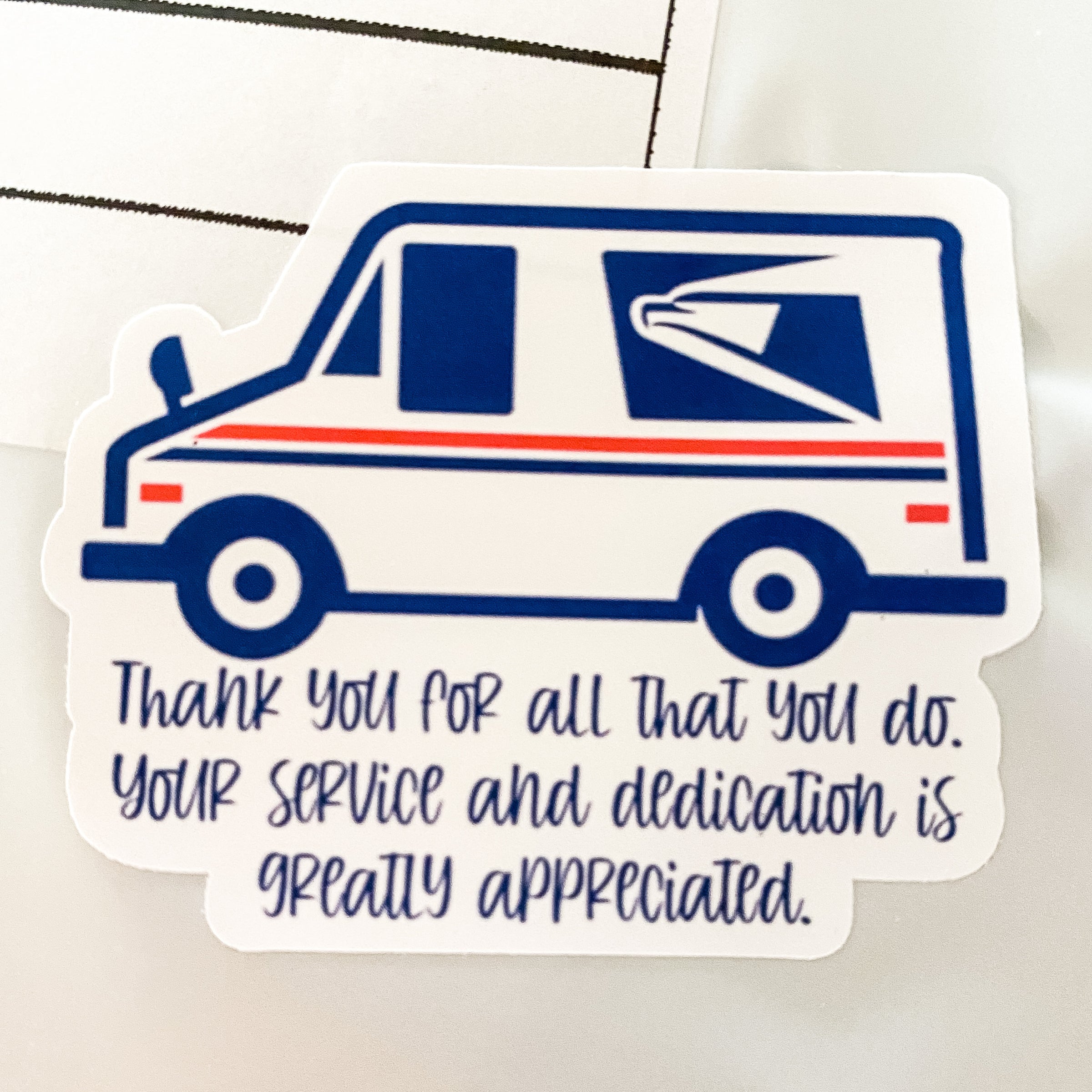 Thank You USPS - Sticker Sheet (15 stickers)