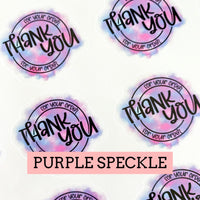 Thank You for Your Order - Sticker Sheet