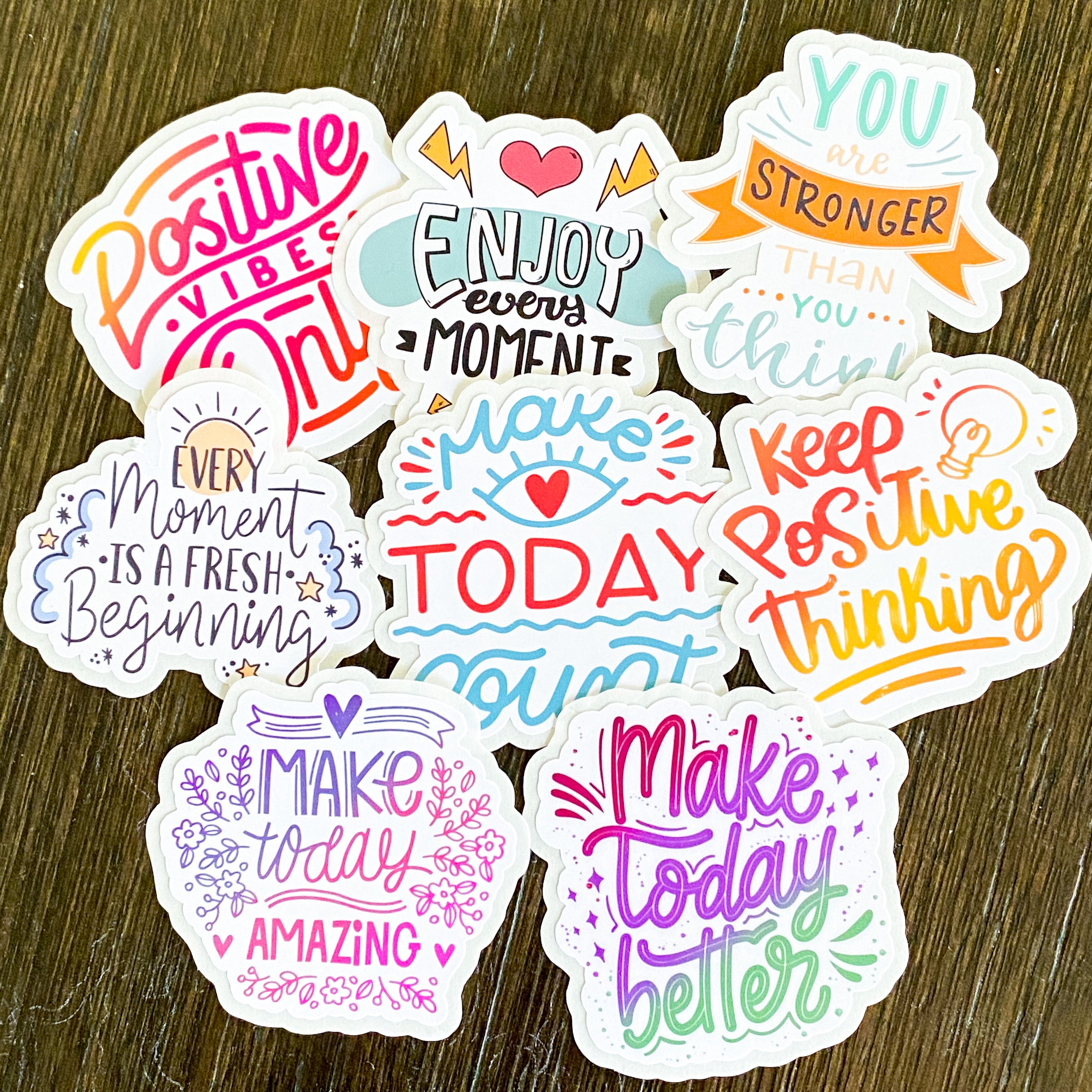 Positive Affirmations - Individually Cut