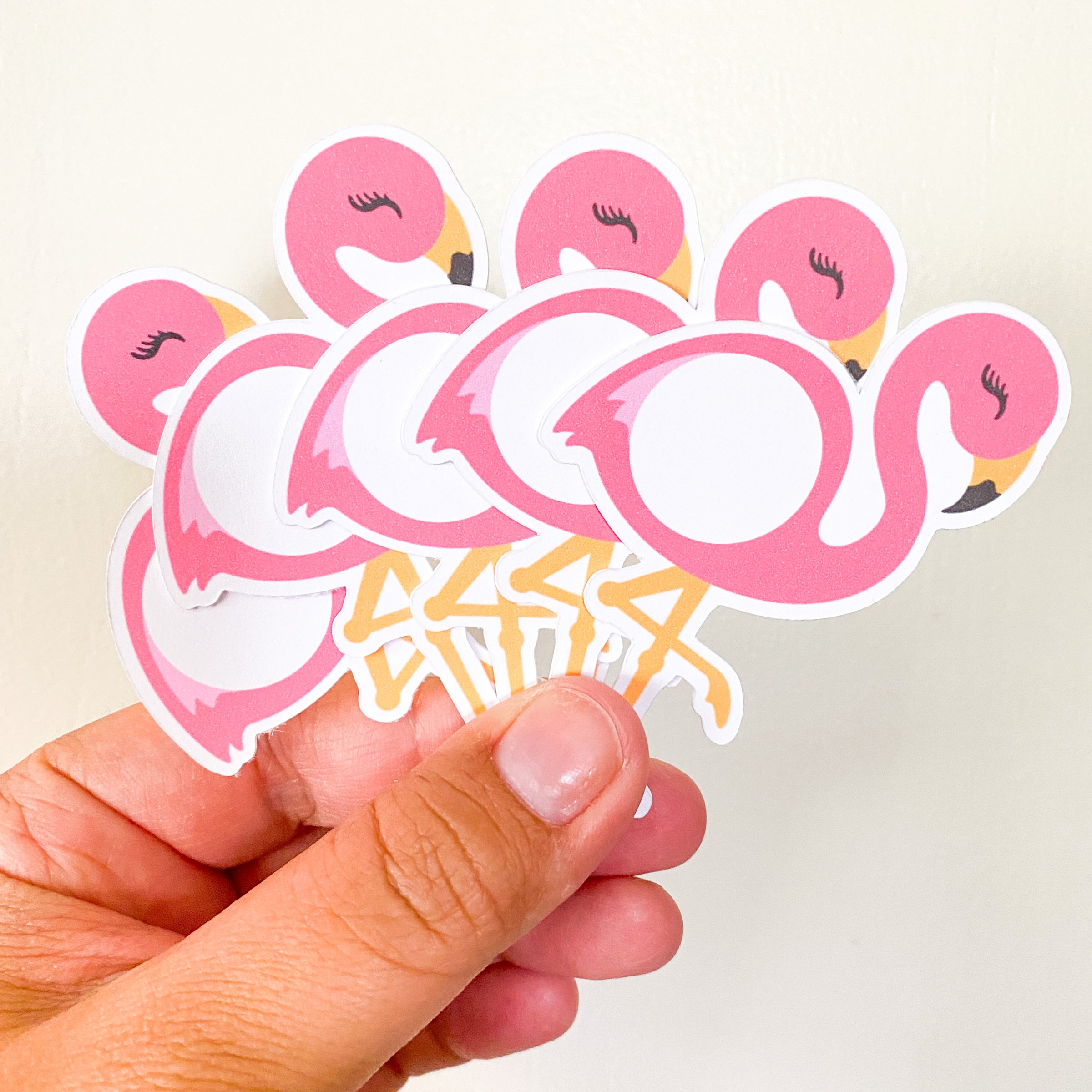 Flamingo Scratcher - Individually Cut