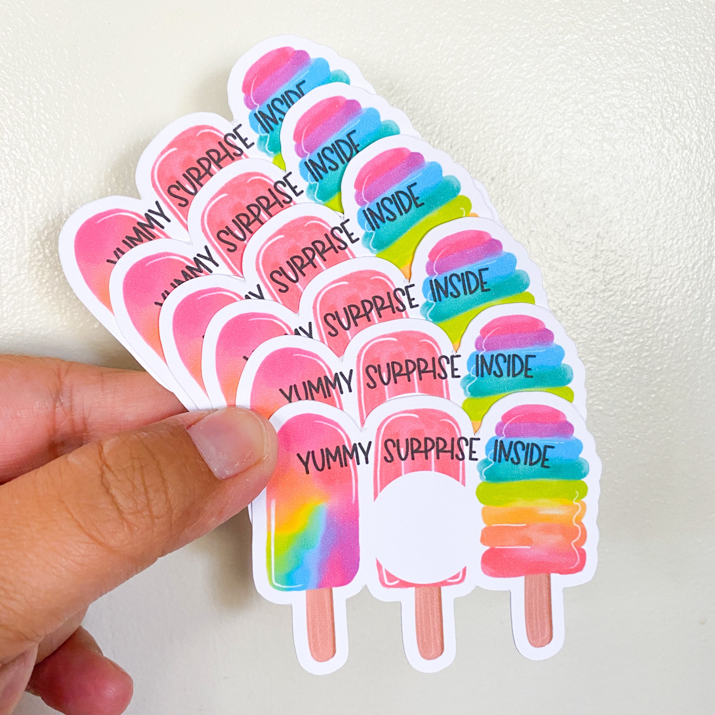 Popsicle Scratcher - Individually Cut