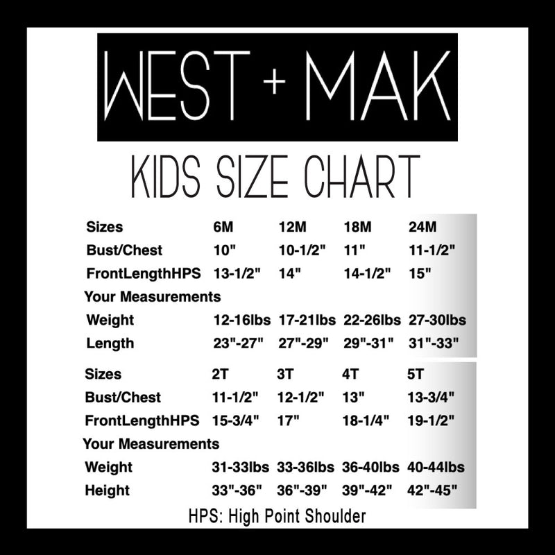 XOXO Children's Shirt - West+Mak