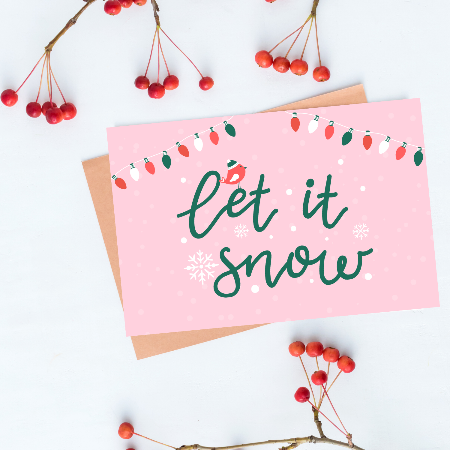 Let it Snow Insert Cards