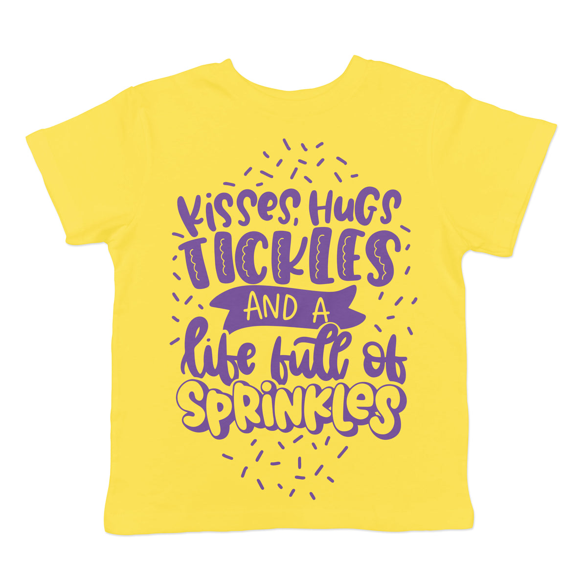 Life Full of Sprinkles - Yellow Kid's Tee - West+Mak