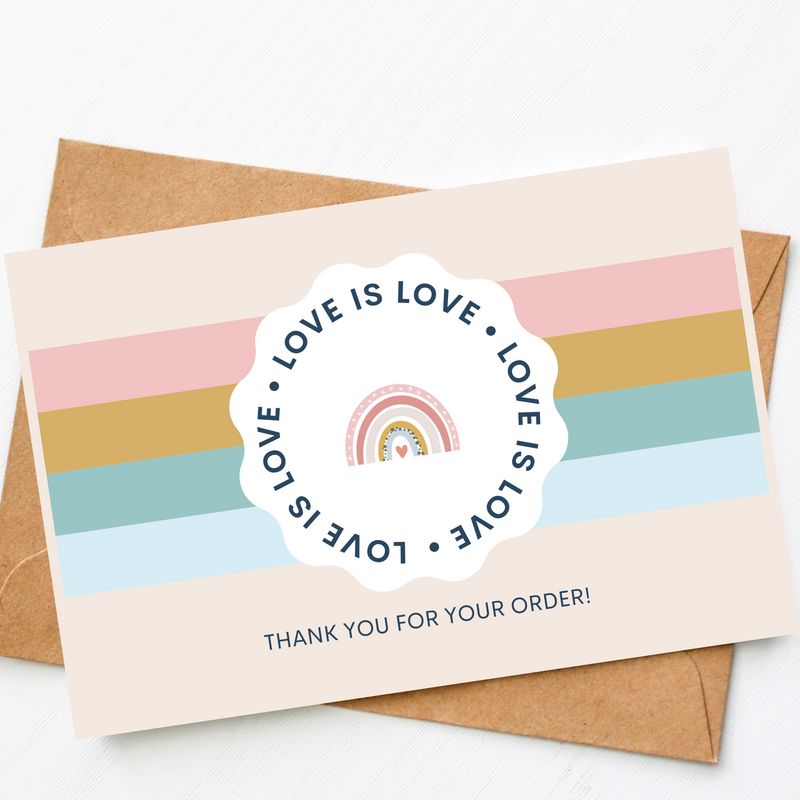 Love is Love Insert Cards